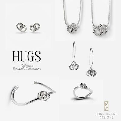 "Hugs" Collection Sterling Silver