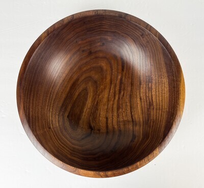 Walnut Wooden Bowl 12x3