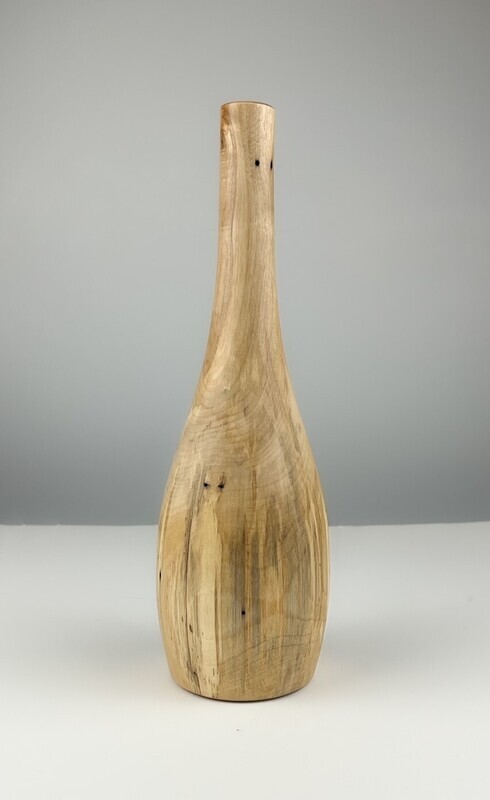Spalted Bud/Dried Flower Wood Vase