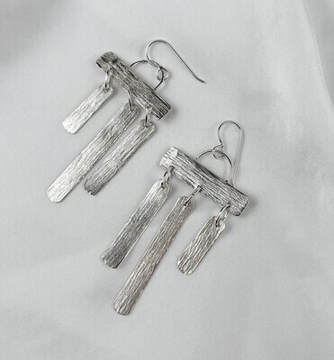 Dangling Sterling Silver Earrings
