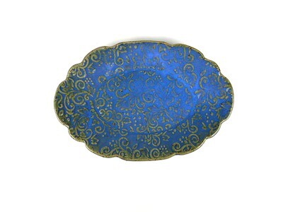 Small Textured Pottery Dish