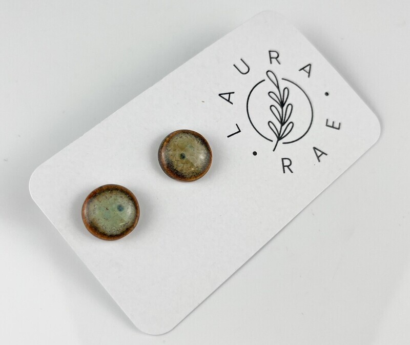 Stainless Steel Pottery Earrings