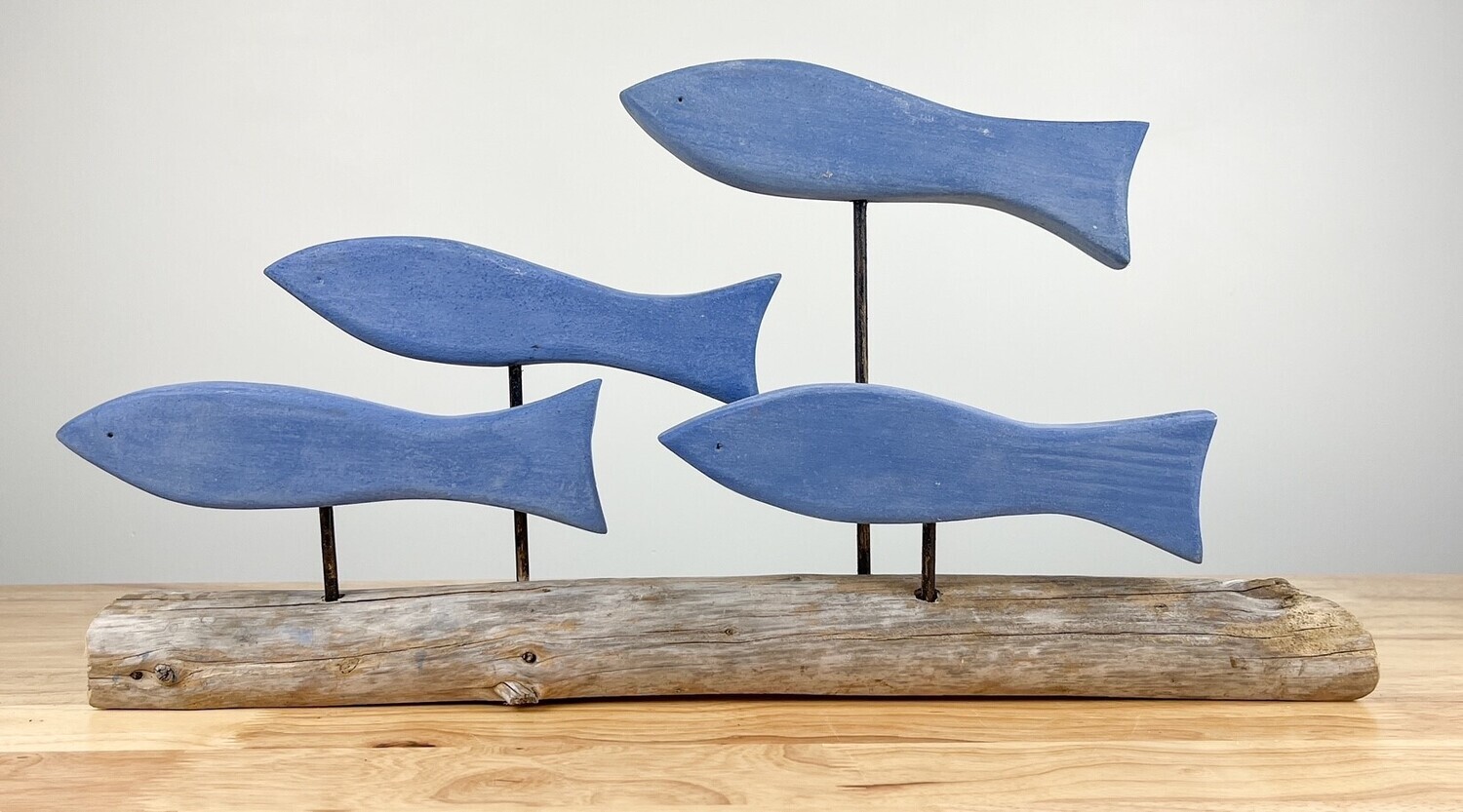 Fish School Driftwood Sculpture