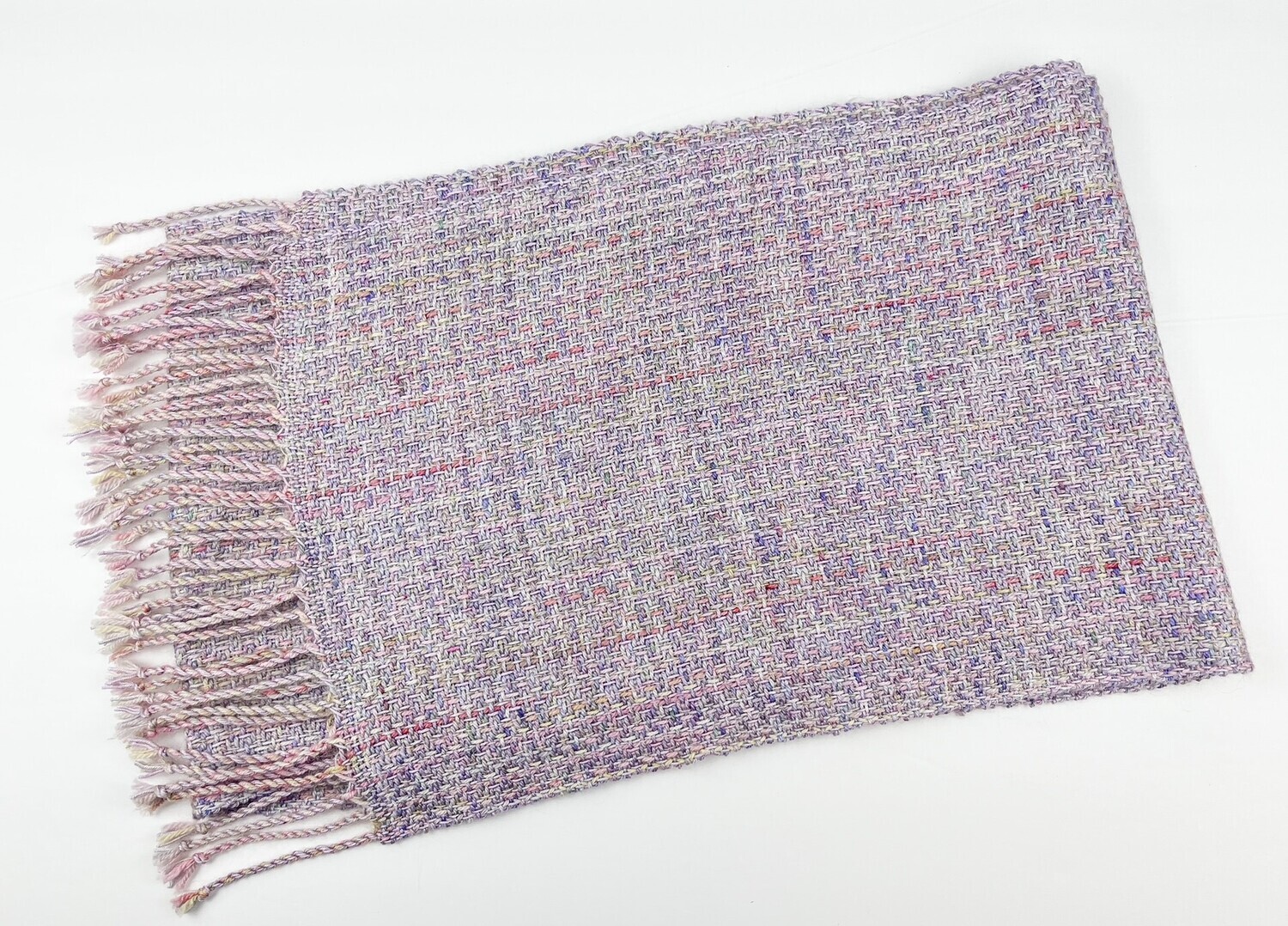 Lilac Hand Woven, Hand Dyed 73x10
