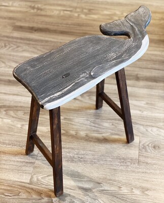 Whale Wooden Side Table