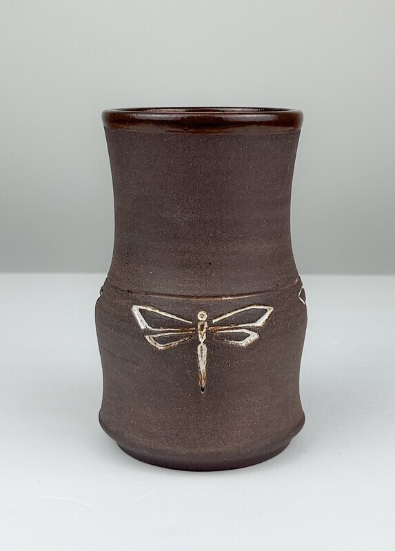Morning Sun Pottery Large Dragonfly Tumbler