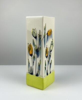Yellow Floral Nestle Vase