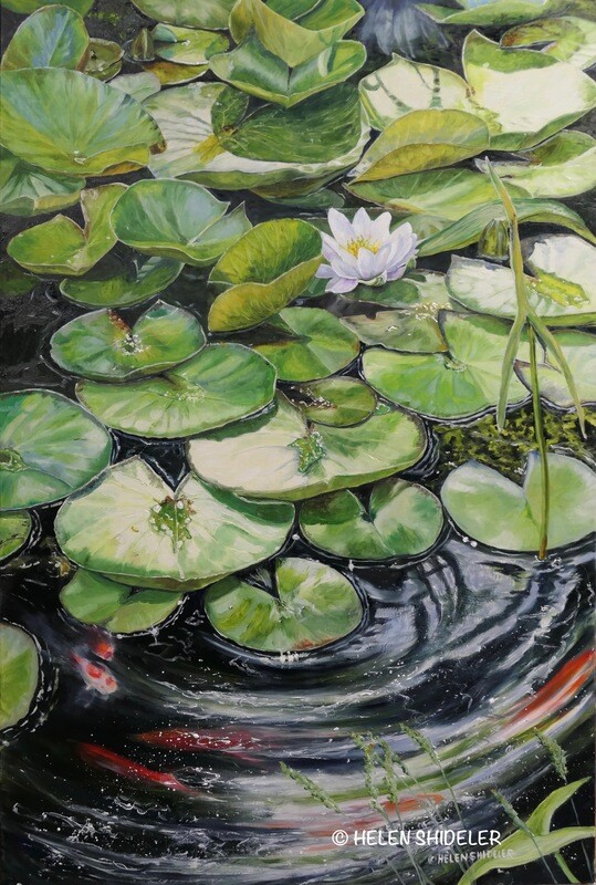 "Summer Serenity" Oil on Birch 30x20"