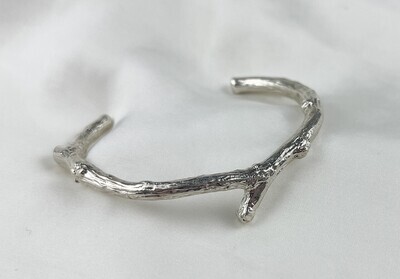 Sticks and Stones Cuff Sterling Silver