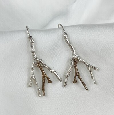 Sticks and Stones Twig Earrings