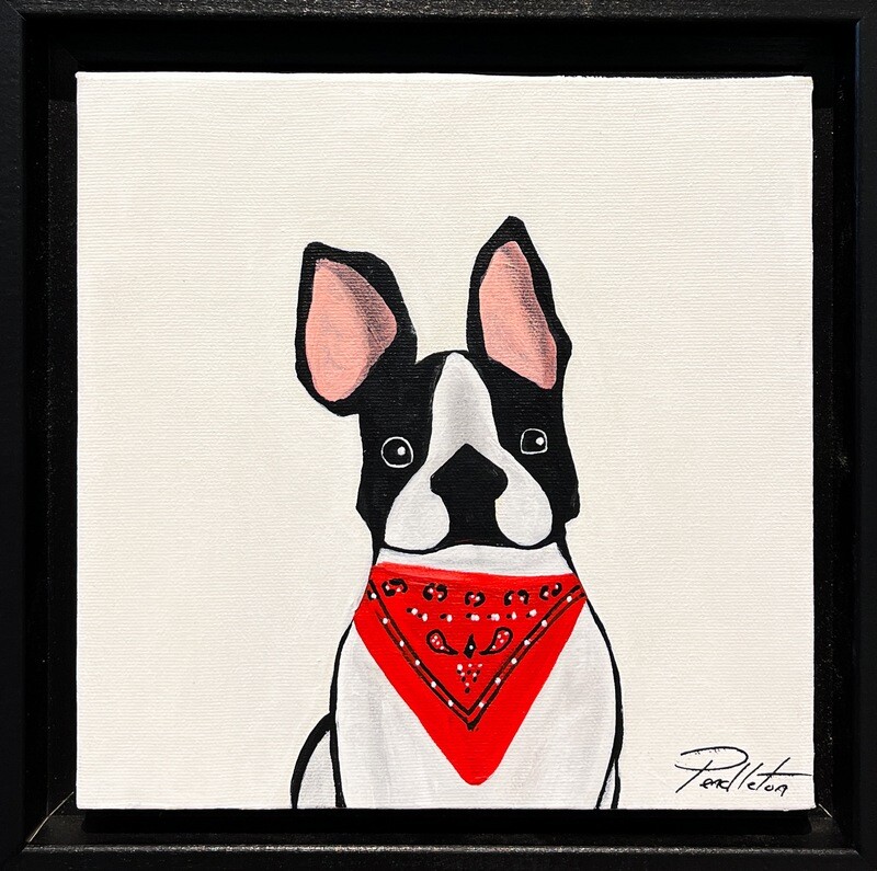 &quot;Now and Then&quot; 8x8&quot; Acrylic Painting Framed