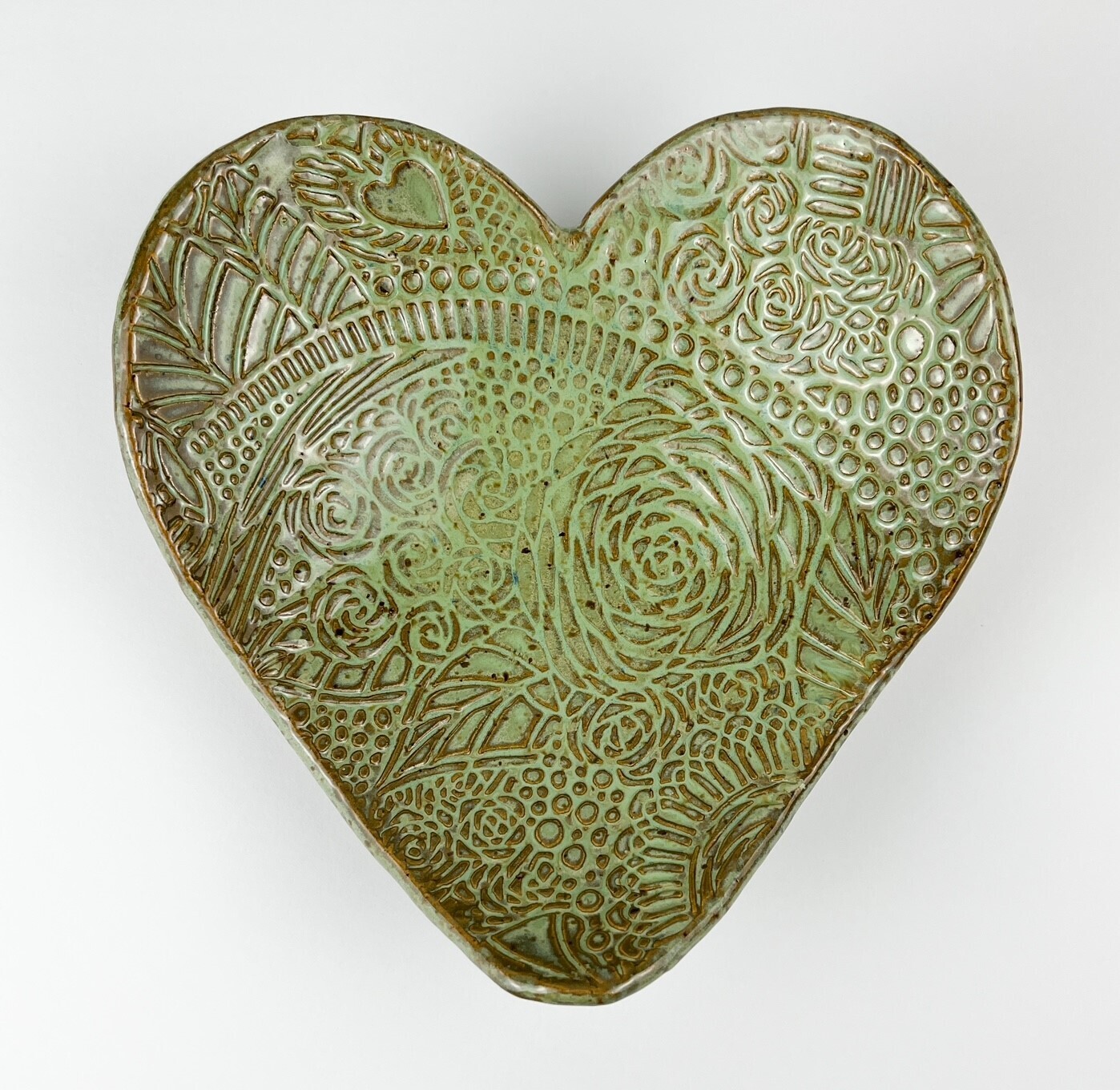 Large Textured Heart Bowl