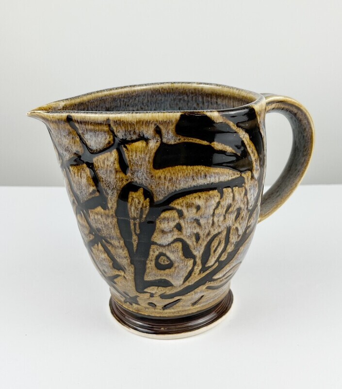 Brown/Mocha Pottery Jug