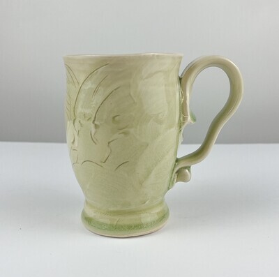 Celadon Pottery Mugs