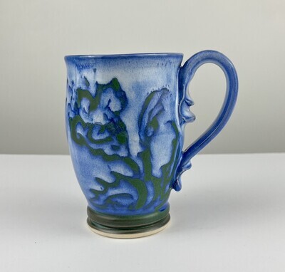 Flo Blue Pottery Mugs
