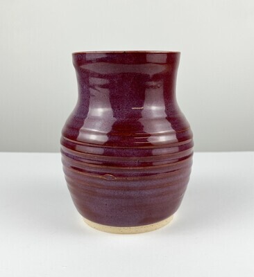 Purple Pottery vase 5.5
