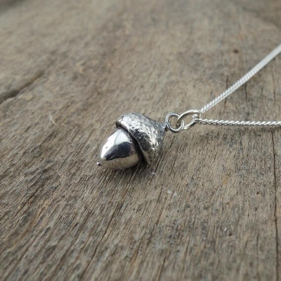 Acorn Pendant Sterling Silver