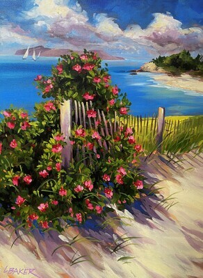 "Rose Bay" 18x24" Acrylic on Canvas