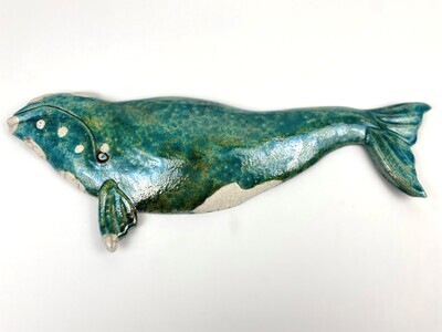 Medium/Large Right Whale Fish Wall Hanging
