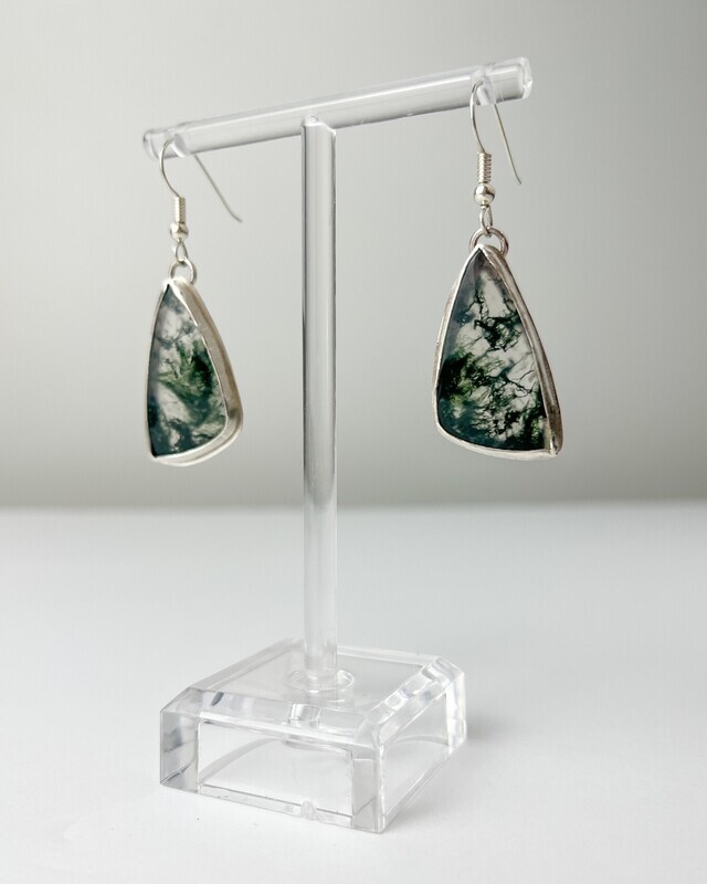 Agate Moss Earrings SS