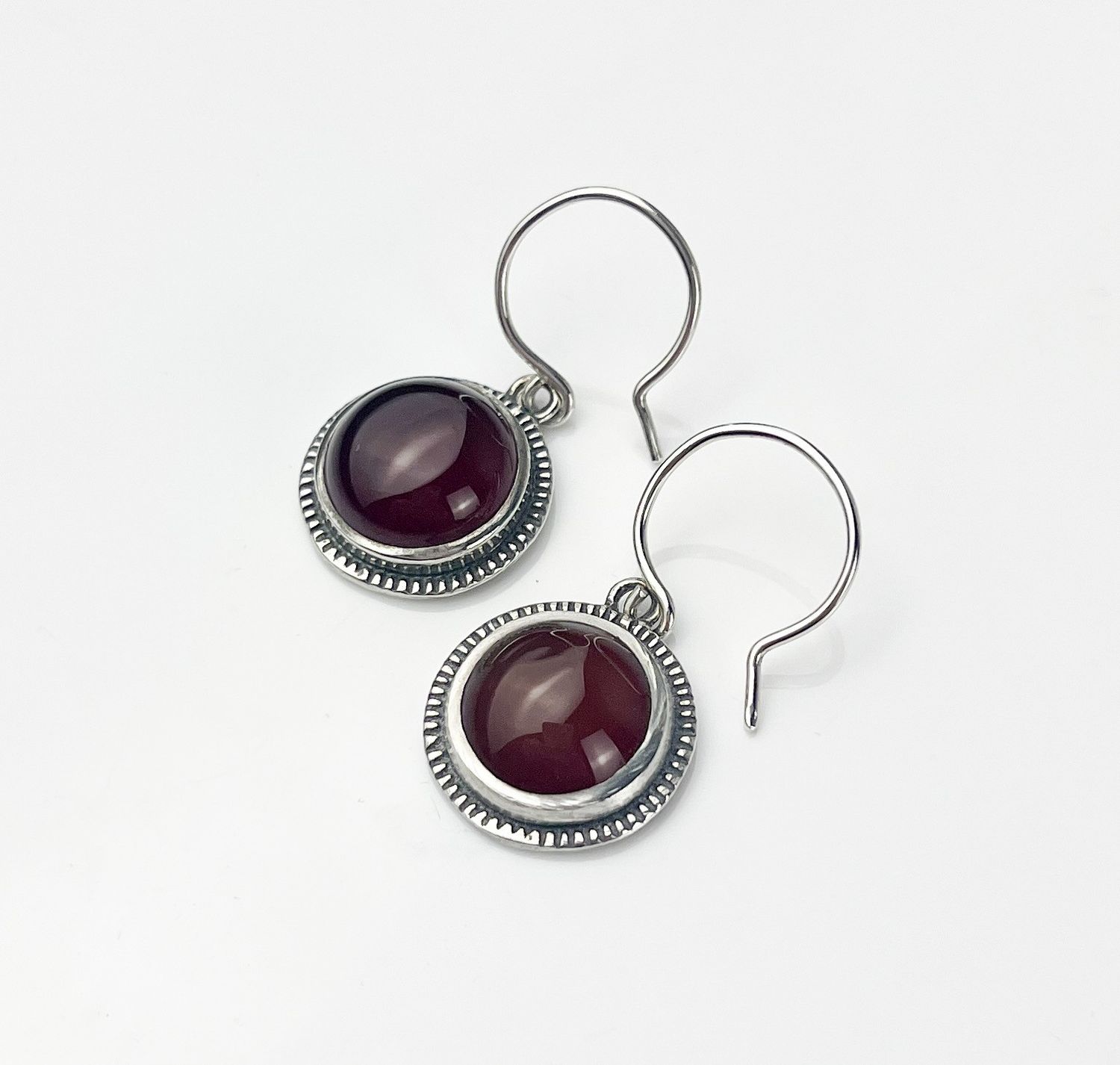BH Bezel Earrings SS 12mm