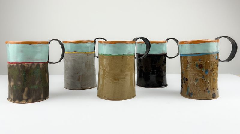 Precious Porcelain Mug/Orange Inside
