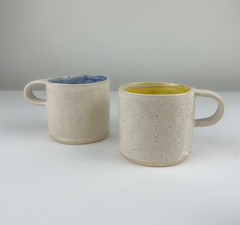 Handbuilt Confetti Espresso Mug