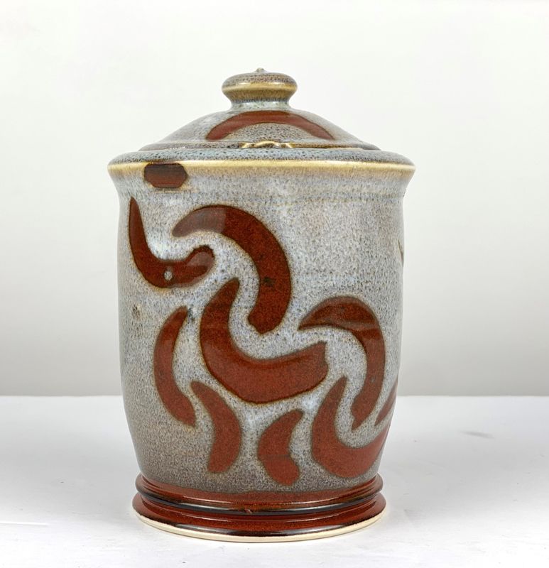 Sugar Jar Partridge Gray