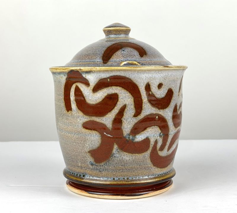 Sugar Jar Partridge Gray