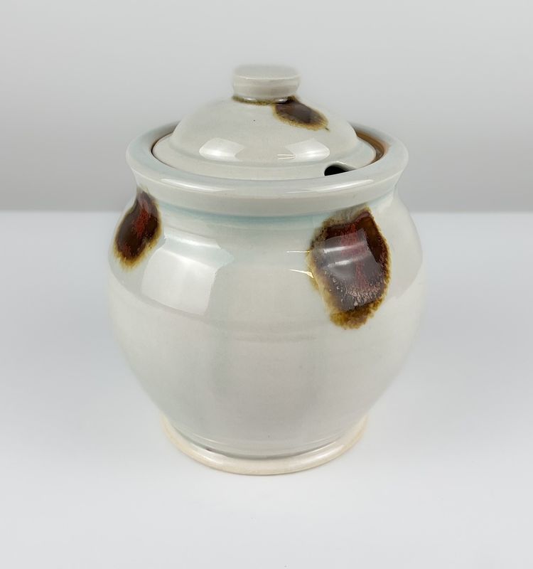 Sugar Jar Duck Egg Blue