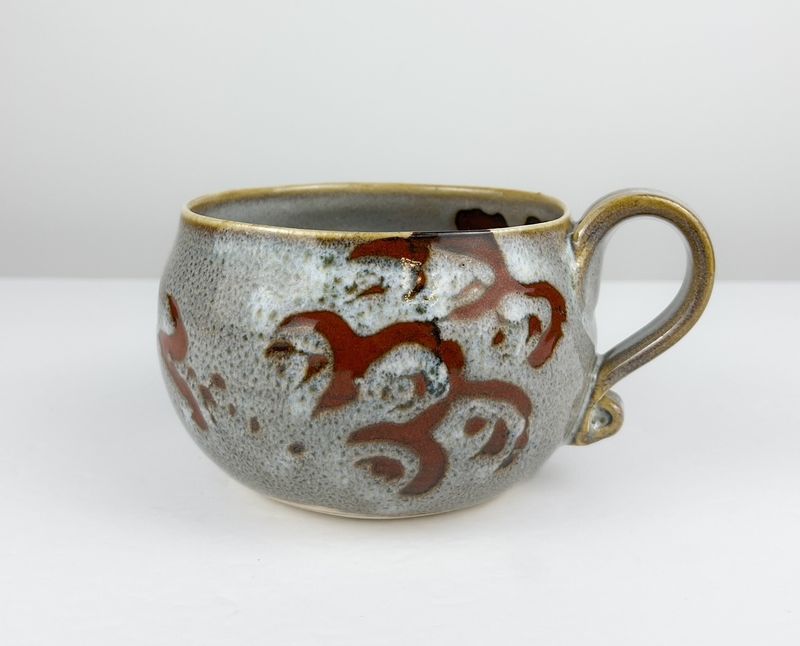 Soup Bowl With Handle Partridge Gray