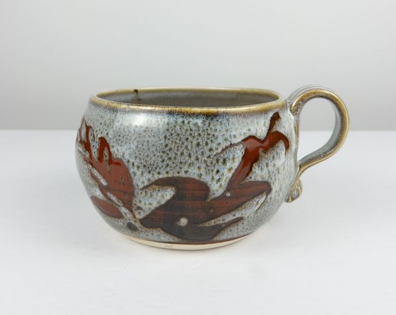 Soup Bowl With Handle Partridge Gray