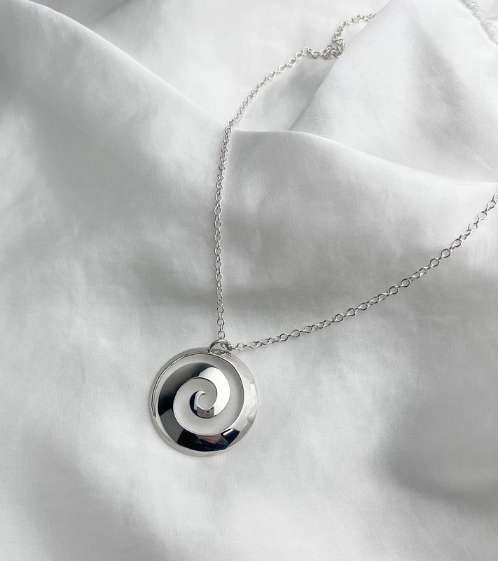 Spiral Pendant Sterling Silver
