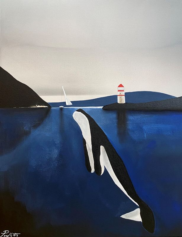 &quot;Westerly Winds&quot; 16x20&quot; Acrylic Painting