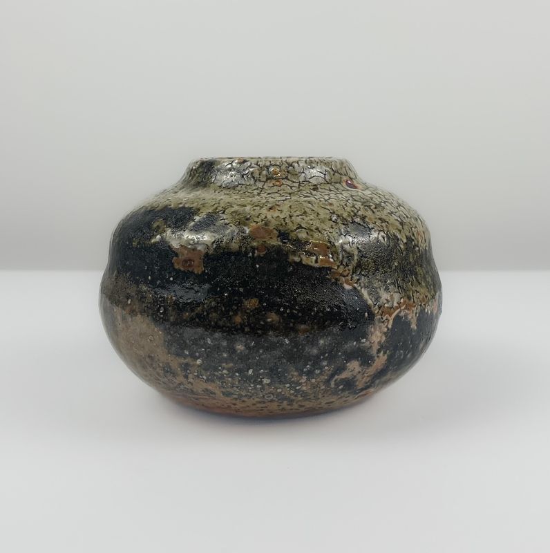Shino Pottery Vase