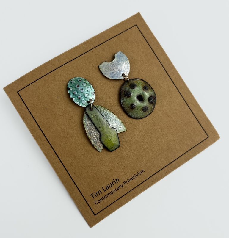 3 Piece Construction Earrings