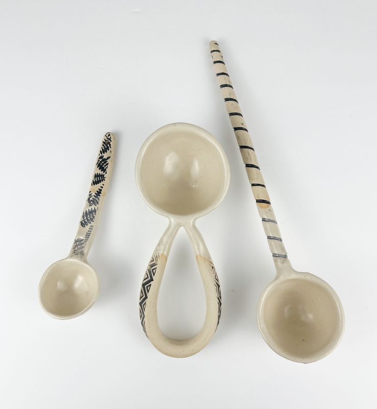 Pottery Spoon