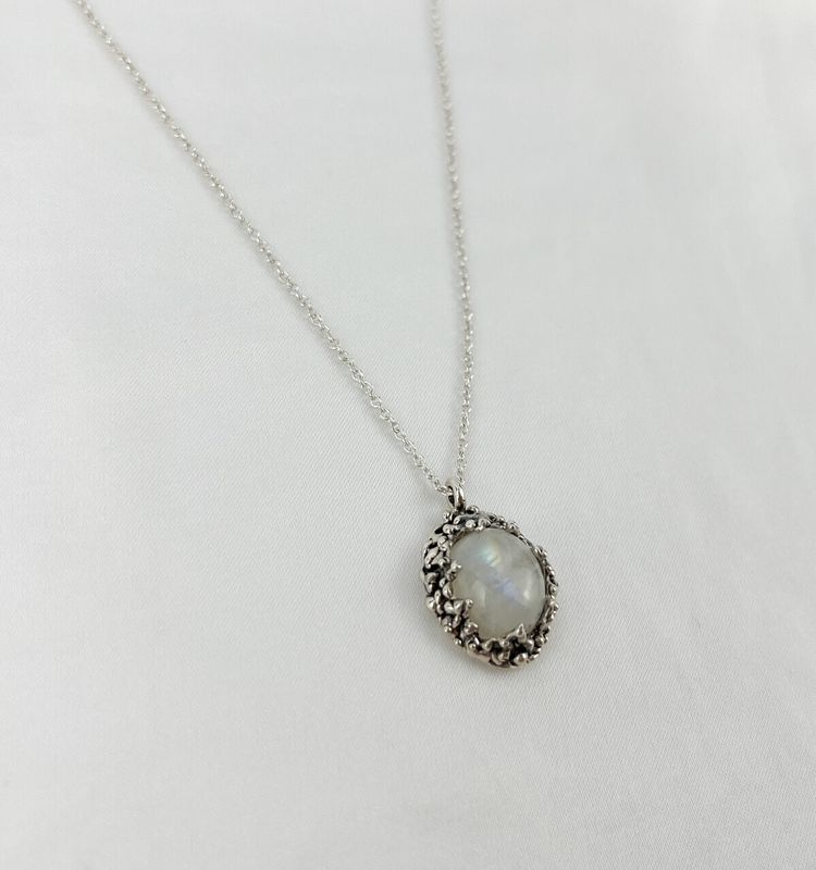 "Barnacle" Pendant 18" Sterling Silver