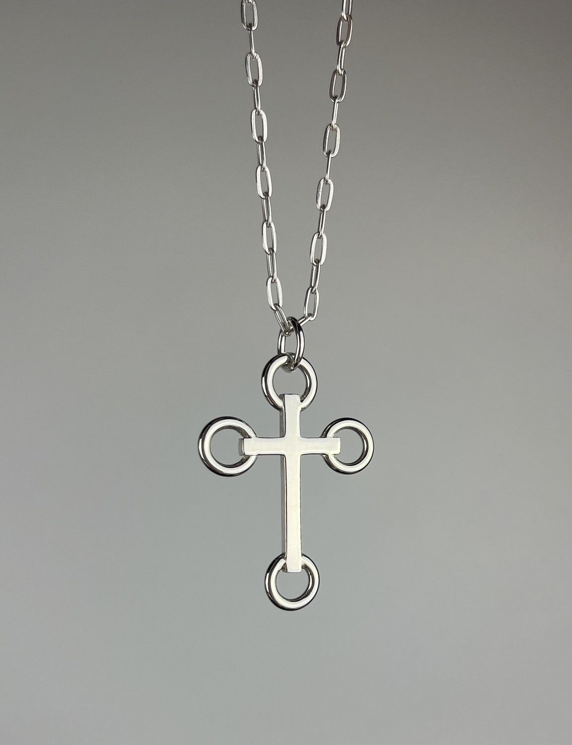 Gothic Cross Collection Sterling Silver, Option: Gothic Cross