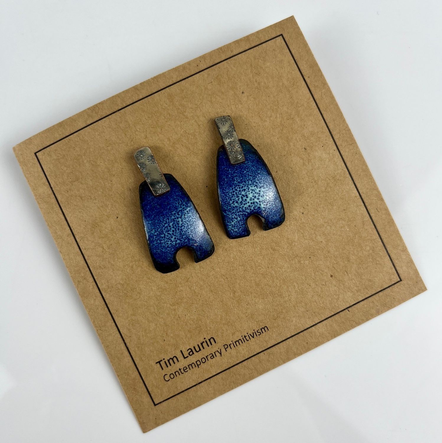 Two Piece Construction Earrings