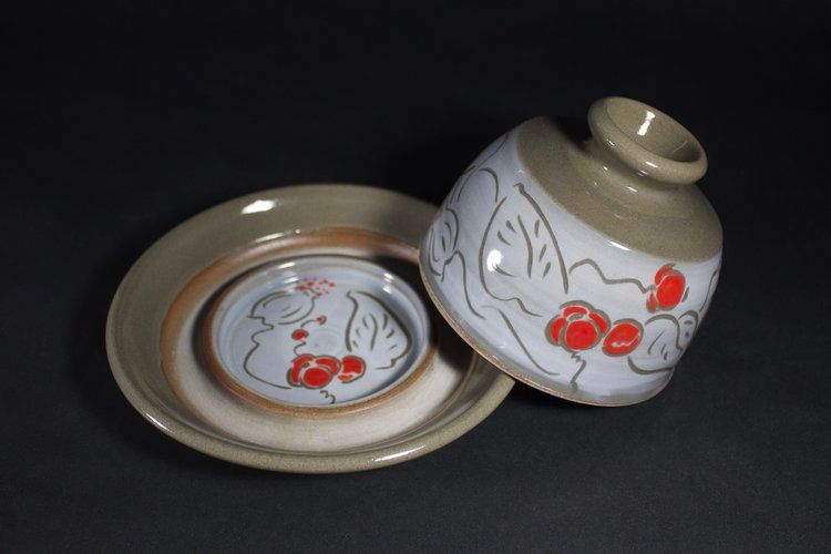 Woodshade Pottery Butter Dish