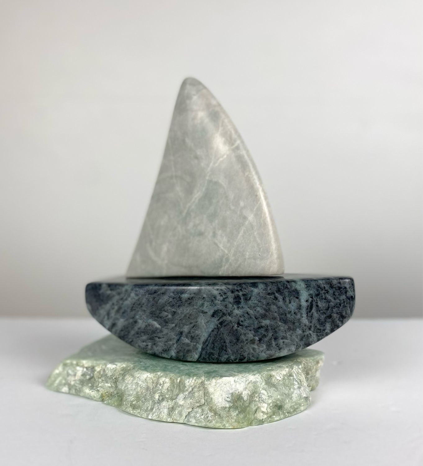 Large Sailboat Various Soapstone