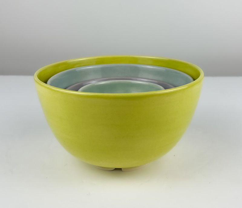 Nesting Bowl Pottery Set (Set of 4)