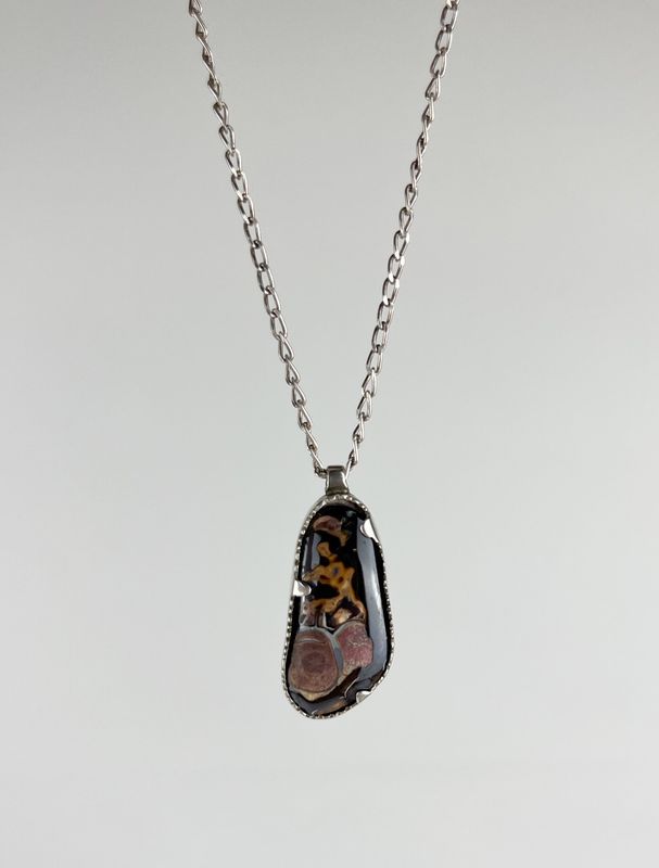 Stone Sterling Silver Pendant