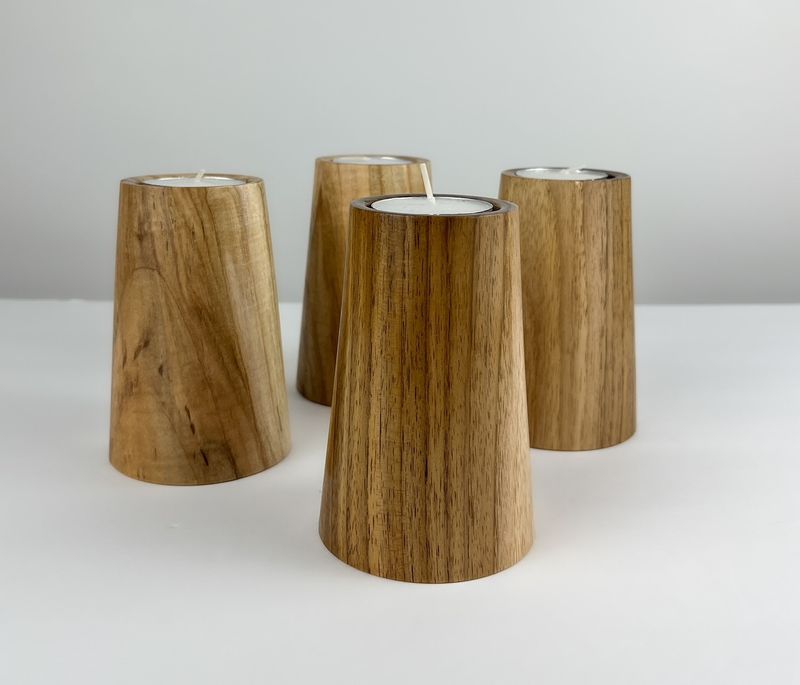 Tealight Wood Holders