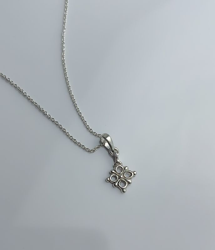 Dimitri Gagnon Morris Saint John New Brunswick Canada Canadian Jewelry Handworks Goldsmith Silver Cross Pendant
