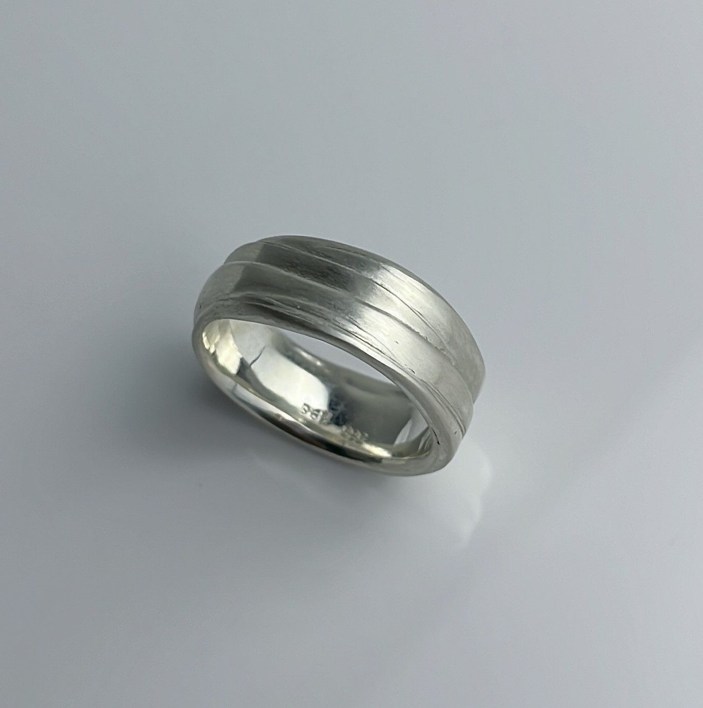 Dimitri Gagnon Morris Saint John New Brunswick Canada Canadian Jewelry Handworks Silversmith Rivage Ring Sterling Silver