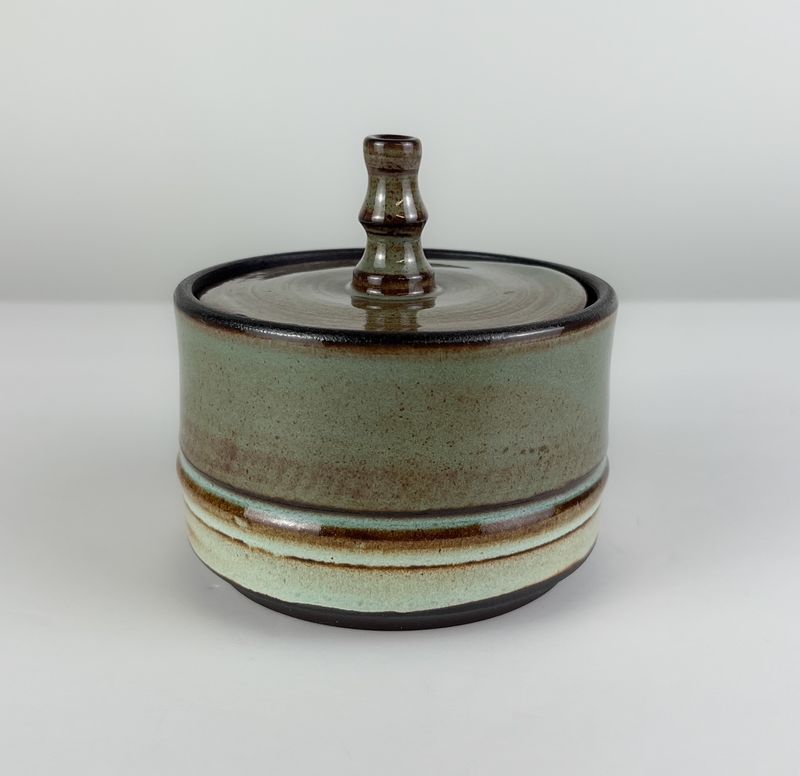 Covered Jar Morning Sun Pottery