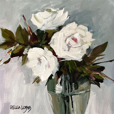 &quot;Sweet Valentine I&quot; 10x10&quot; Acrylic on Canvas