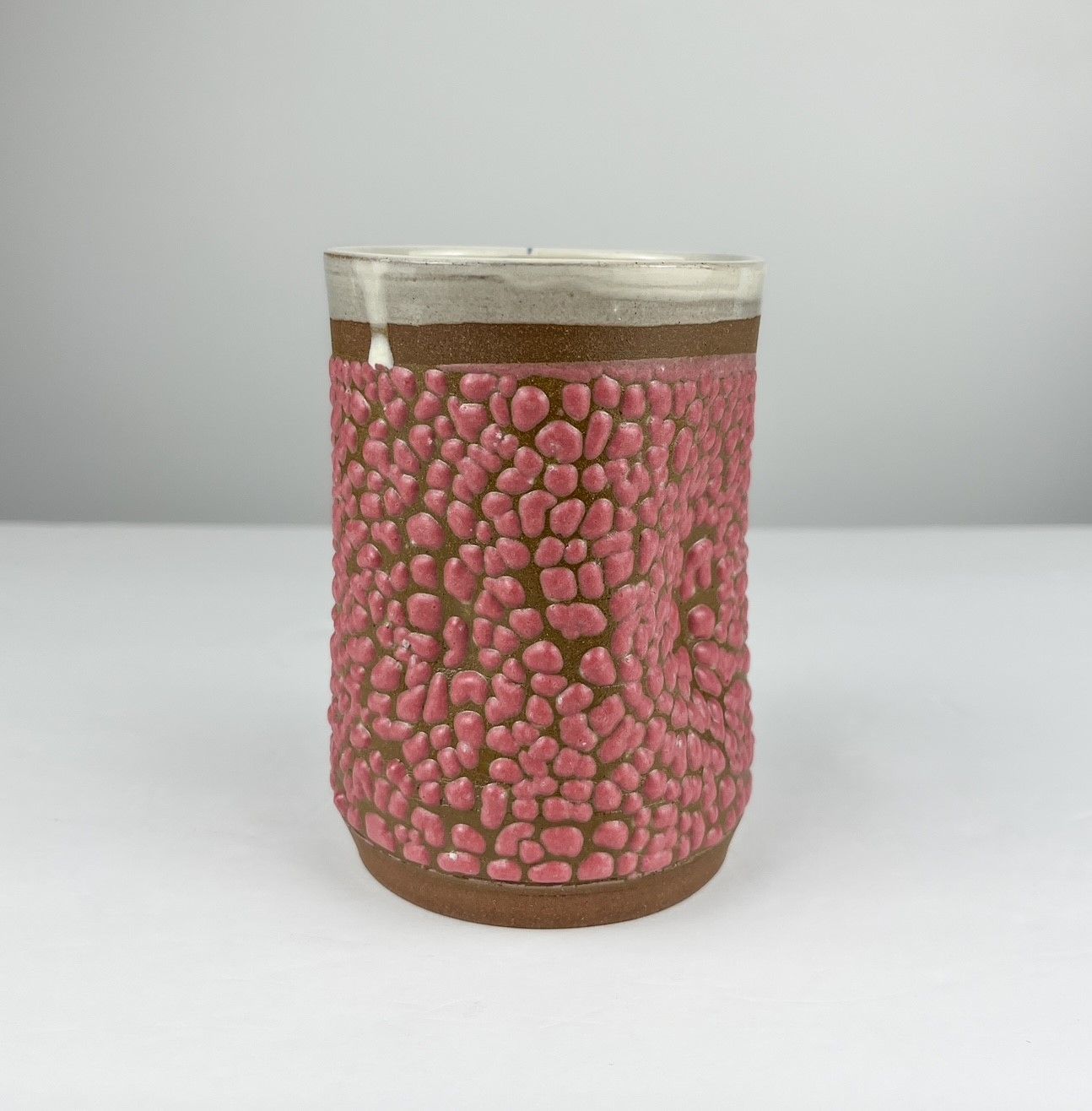 &#39;Crawl&#39; Pottery Tumbler